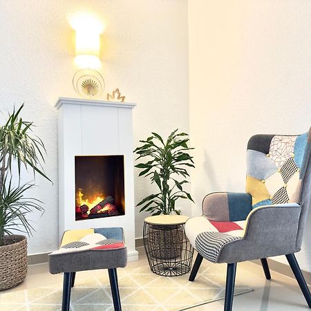 Mein Apartment Flowers Mit Kamin, Bis 10 Personen Frankenthal  Exterior foto