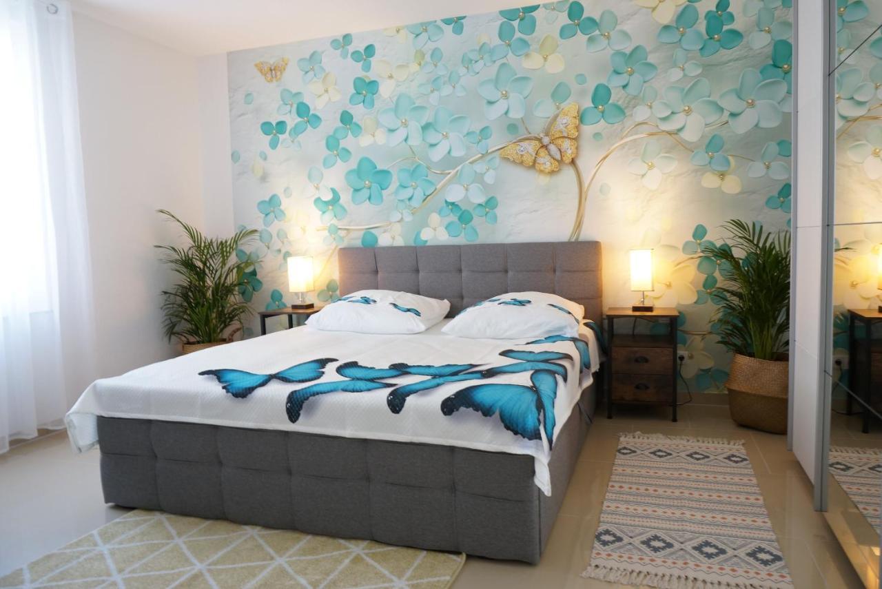 Mein Apartment Flowers Mit Kamin, Bis 10 Personen Frankenthal  Exterior foto
