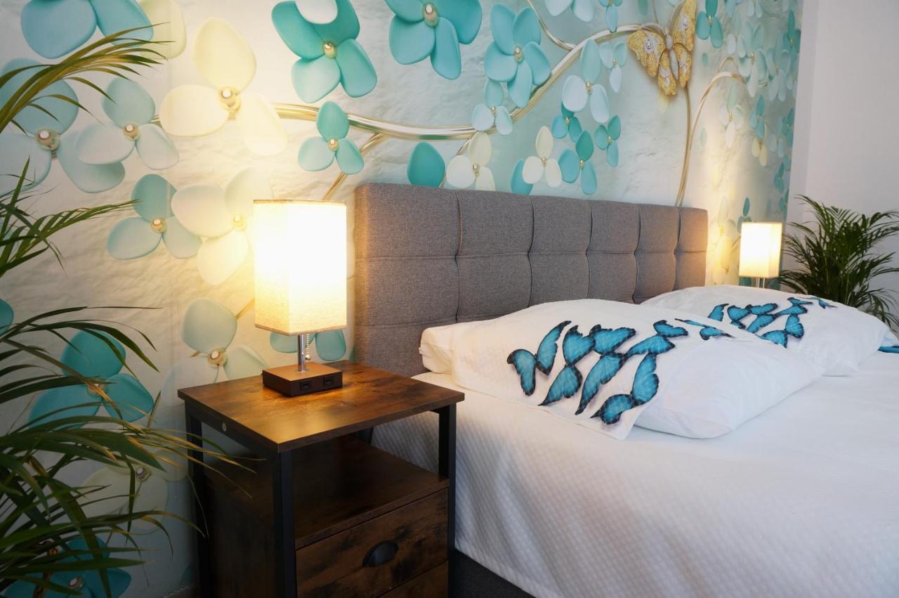 Mein Apartment Flowers Mit Kamin, Bis 10 Personen Frankenthal  Exterior foto