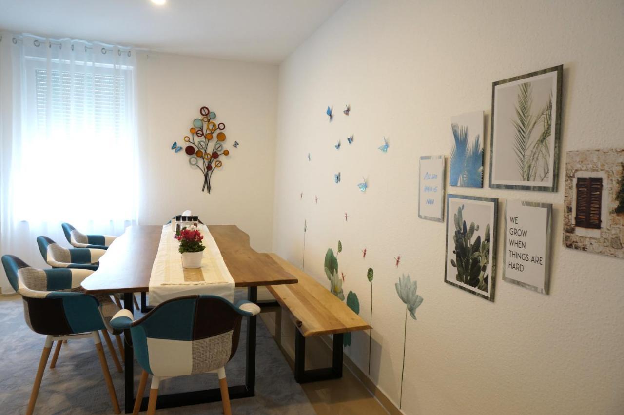 Mein Apartment Flowers Mit Kamin, Bis 10 Personen Frankenthal  Exterior foto