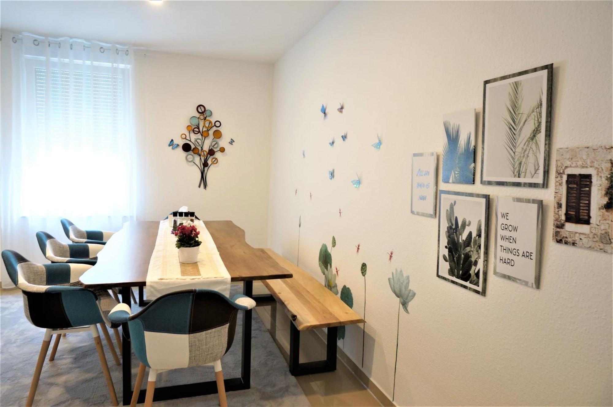 Mein Apartment Flowers Mit Kamin, Bis 10 Personen Frankenthal  Exterior foto
